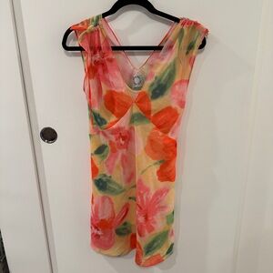 With Jean Lani Dress - Petunia Size M